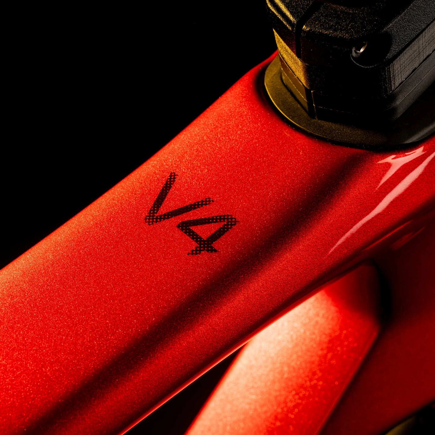 Vélo de route Colnago V4 Shimano 105 Di2 Fulcrum Racing 600db Rouge