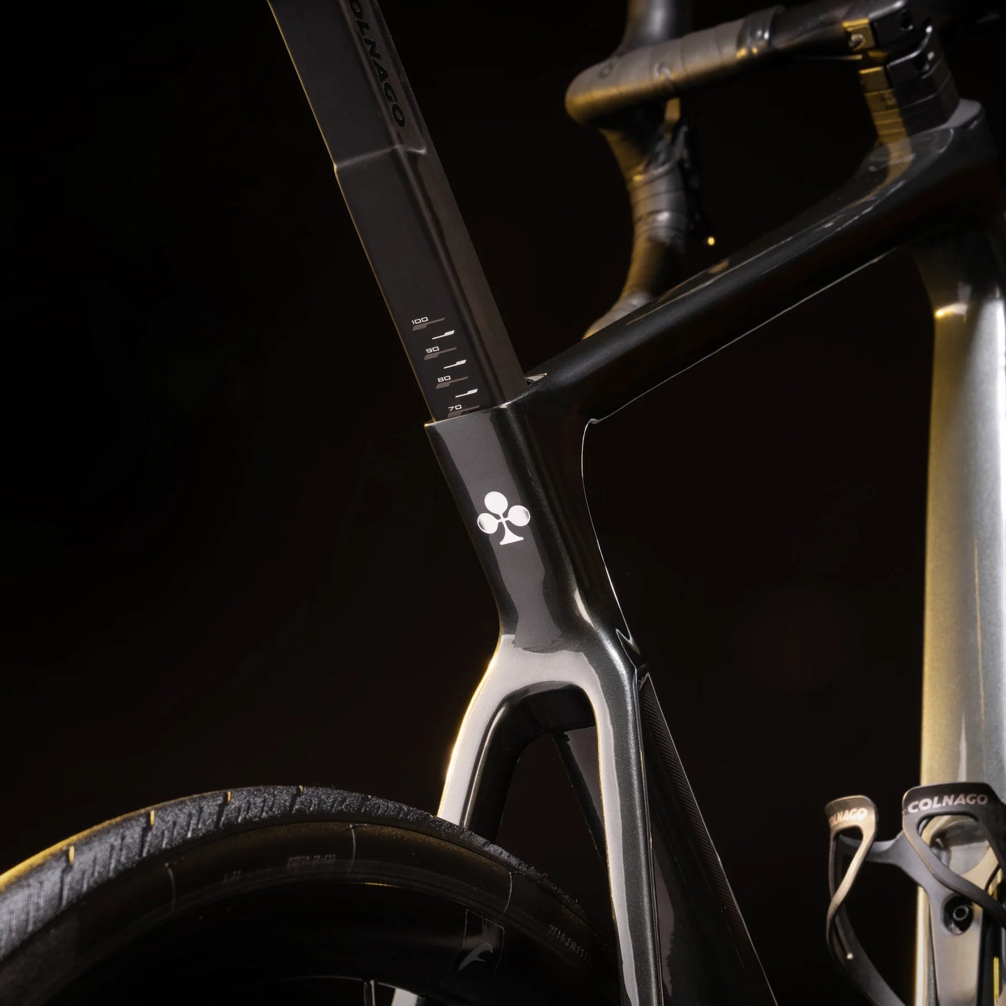 Vélo de route Colnago V4 Shimano Ultegra Di2 Fulcrum Racing 600db Noir