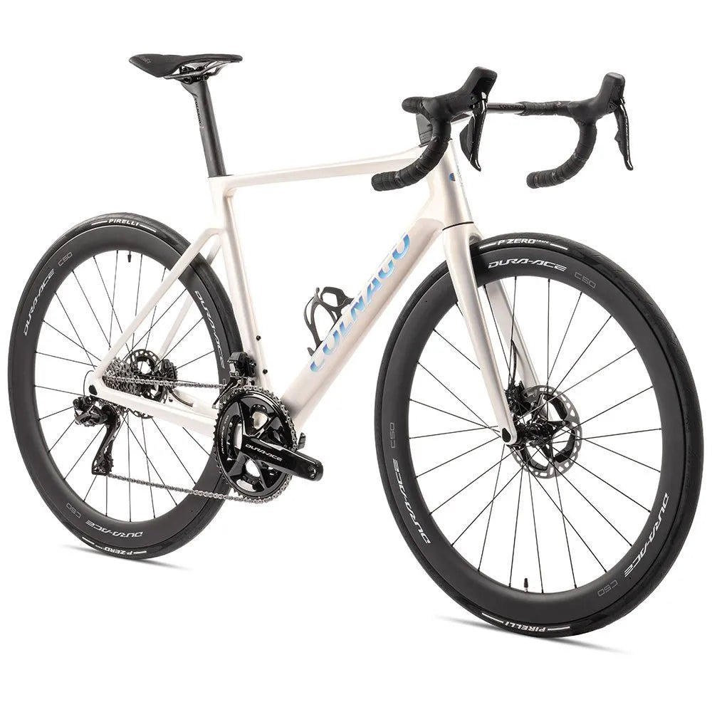 Vélo de route Colnago V4RS Shimano Ultegra Di2 Fulcrum Racing 600db Blanc