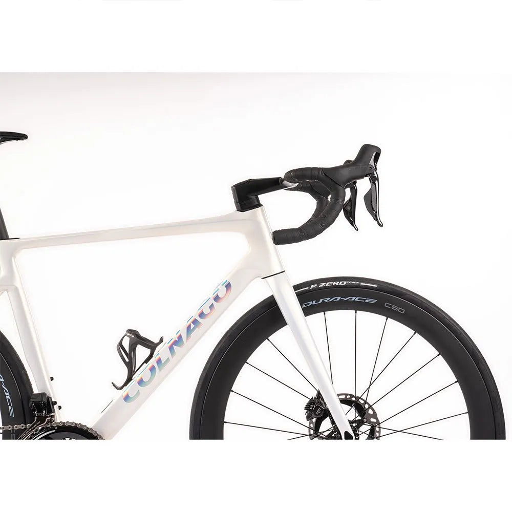 Vélo de route Colnago V4RS Shimano Ultegra Di2 Fulcrum Racing 600db Blanc