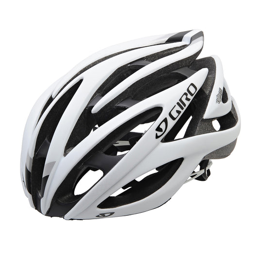 Casque Route Giro Atmos 2 Blanc Mat/Argent Taille S