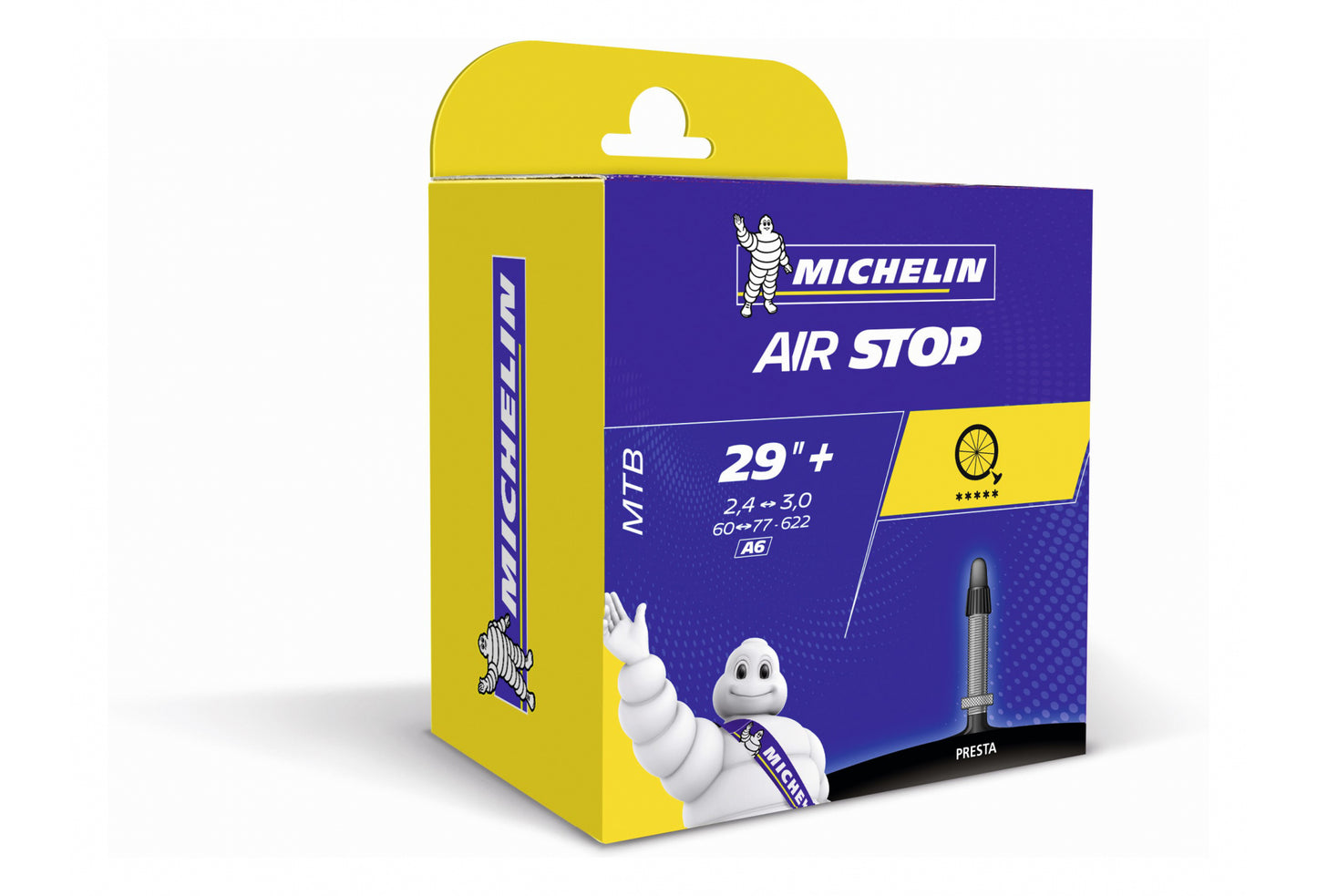 Chambre à Air Michelin AirStop MTB 29'' Plus Presta 40 mm