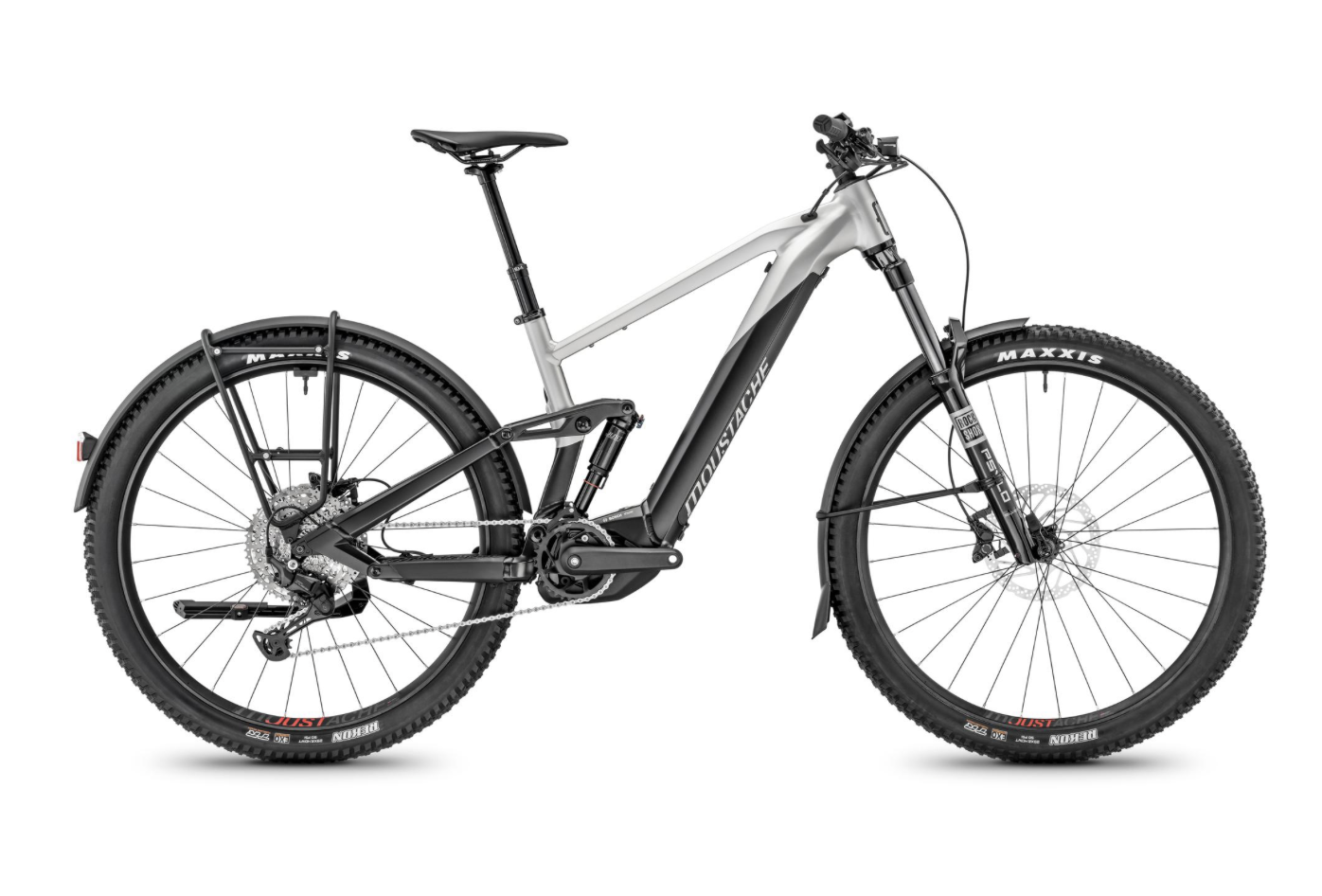 VTT Électrique Moustache Samedi 29 Trail 150.2 2025 avec Porte-bagages light