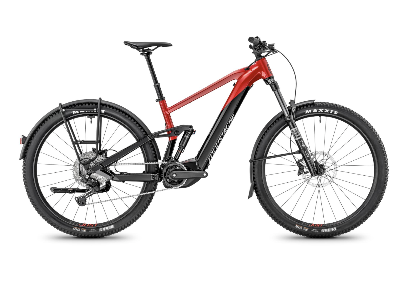 VTT Électrique Moustache Samedi 29 Trail 150.2 2025 avec Porte-bagages light